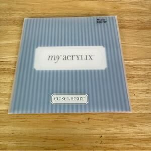 Close My To My Heart Acrylic Stamp Set Solo H